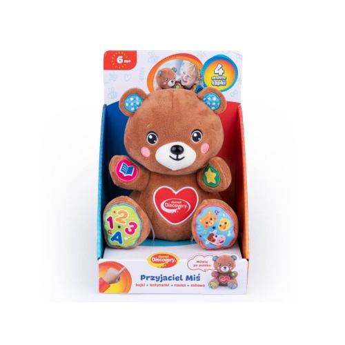 Interaktywny Pluszowy Przyjaciel Miś Dumel DD80050